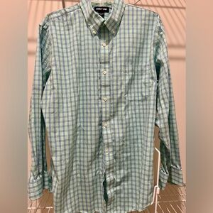 Lands' End Men’s Traditional Fit, Button down shirt No Iron, Supima Cotton EUC
